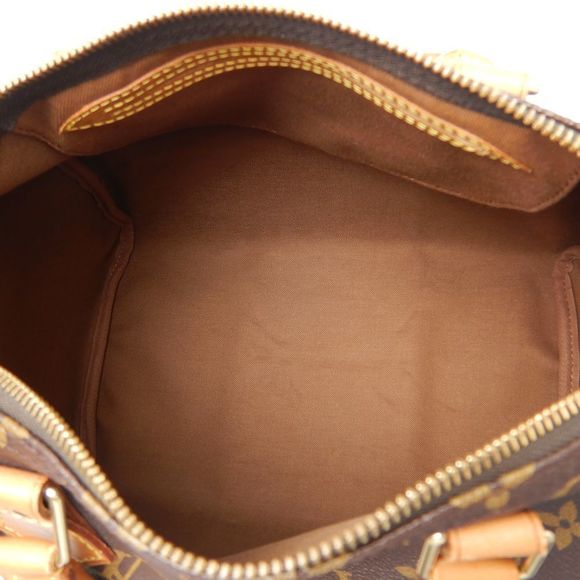Louis Vuitton Monogram Speedy 30 Handbag Brown - Picture 8 of 8